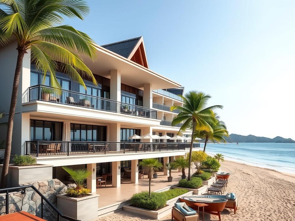 The Boathouse Phuket beachfront view, a luxury Phuket guest friendly hotel in Kata Beach The Boathouse Phuket beachfront view, a luxury Phuket guest friendly hotel in Kata Beach
