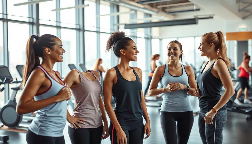 meeting women at the gym