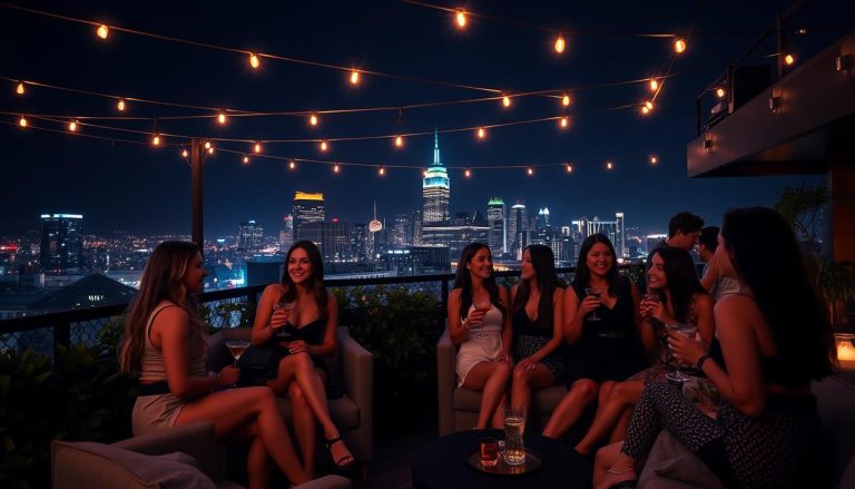 why younger women prefer rooftop bars