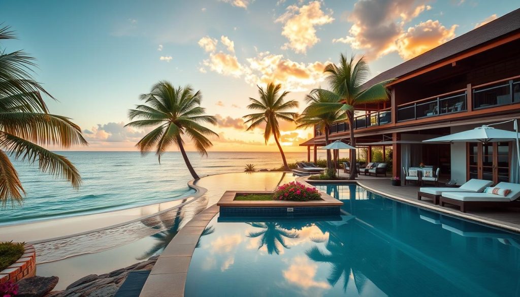 Beach resort in Cebu with swimming pool that welcomes guests without joiner fees