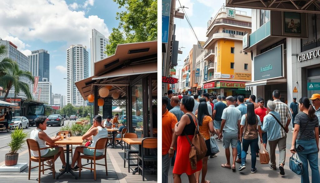 Comparison of Angeles City and Manila dating scenes for meeting younger women