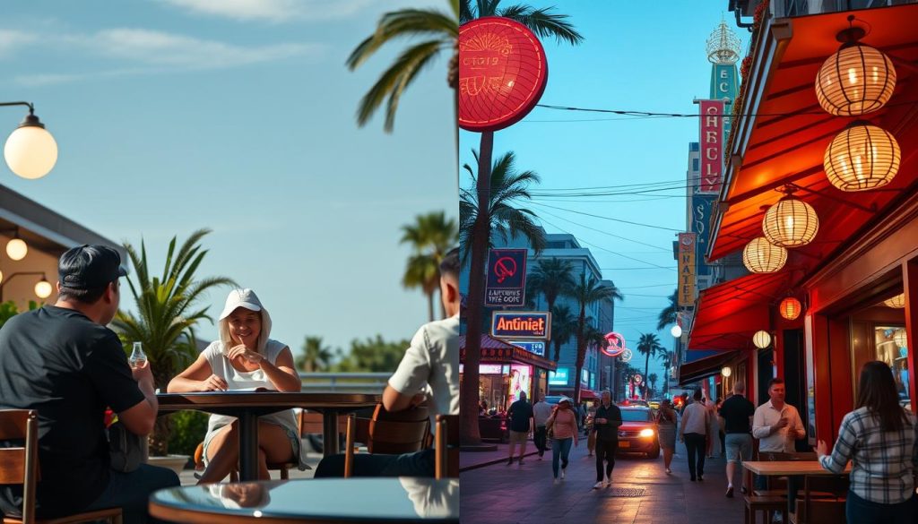 Comparison of nightlife and daytime venues in Angeles City for meeting younger women