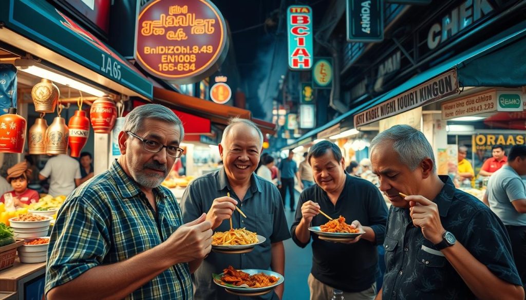 Evening food tour through Bangkok's vibrant street markets