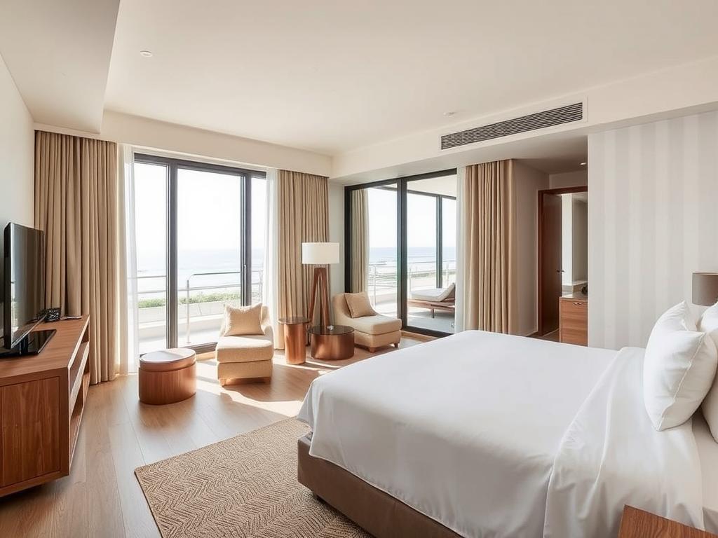 Fusion Suites Danang Beach room interior, stylish mid-range best hotels Vietnam dating option Fusion Suites Danang Beach room interior, stylish mid-range best hotels Vietnam dating option