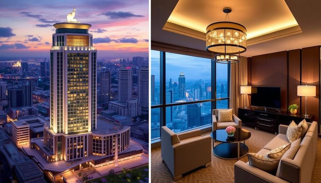 Grand Hyatt Manila luxury hotel room and facilities
