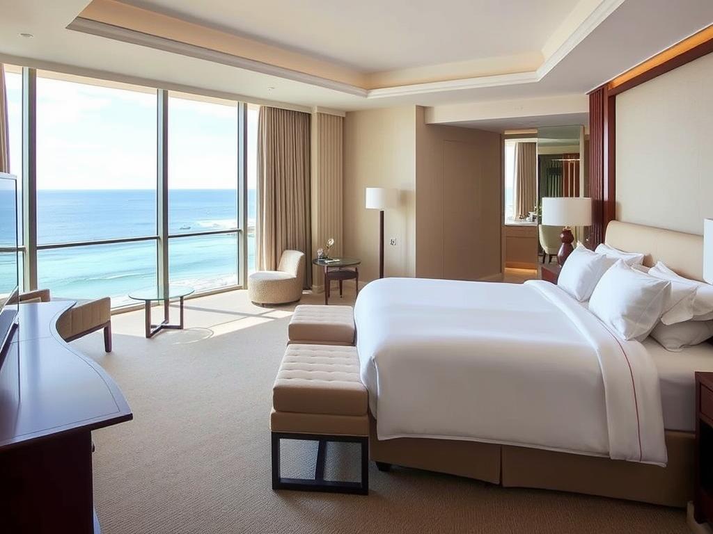 Hyatt Regency Danang Resort room with ocean view, luxury best hotels Vietnam dating choice Hyatt Regency Danang Resort room with ocean view, luxury best hotels Vietnam dating choice