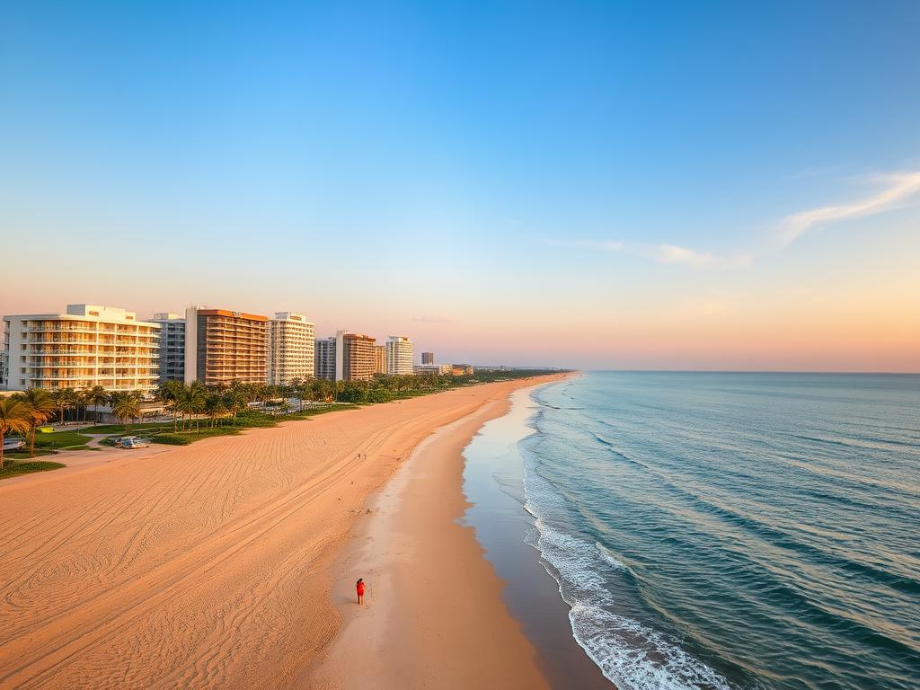 My Khe Beach in Da Nang with beachfront hotels, ideal location for best hotels da nang dating