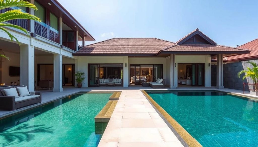 Private villa with pool at W Bali Seminyak for best hotels bali dating