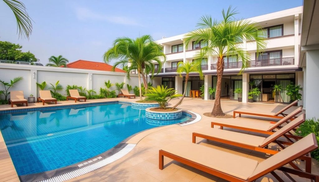 Tam House Villa Hotel in Da Nang, budget option with pool for best hotels da nang dating